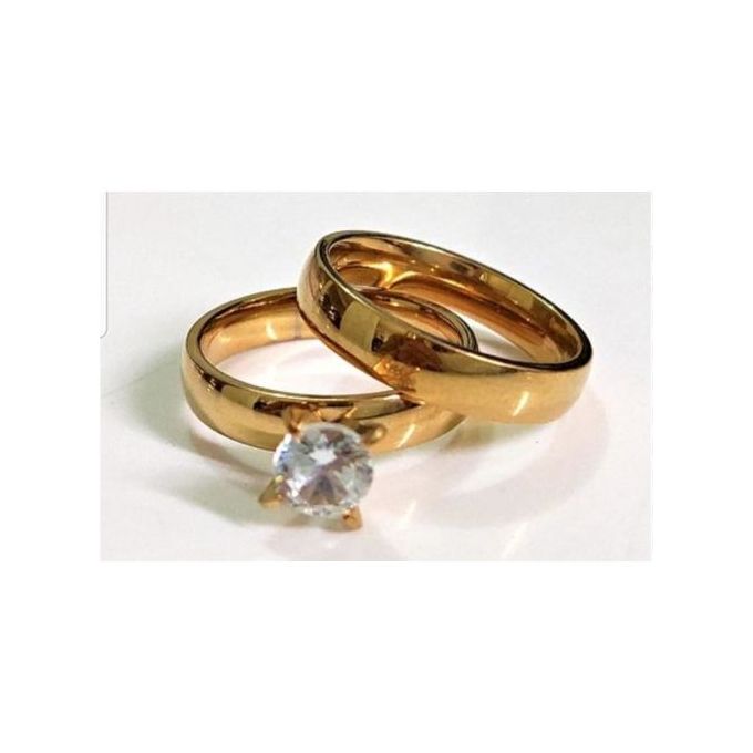 Generic Bague Alliance De Mariage Or Plaque Prix pas cher Jumia CI