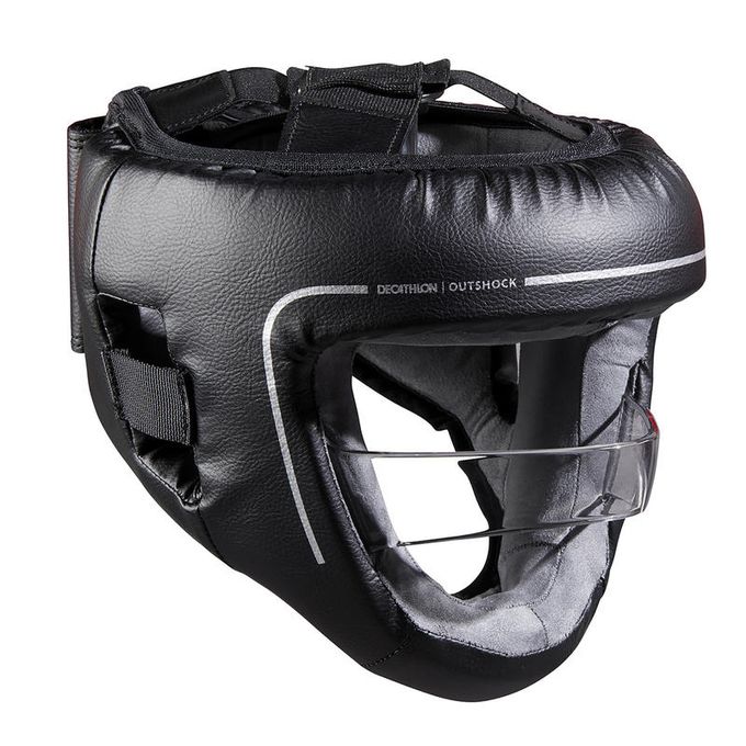 CASQUE DE BOXE ADULTE AVEC PROTECTION FACIALE intégrée - Decathlon