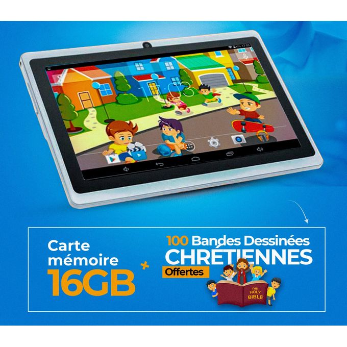 Tablette Éducative BéBé Tab – 1Gb/16GB – 7″ – Etui + 17 Jeux