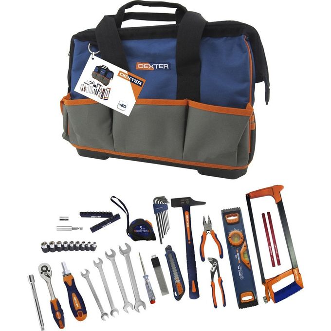 Leroy Merlin Sac Toile Malette Boite A Outils 60 Pieces