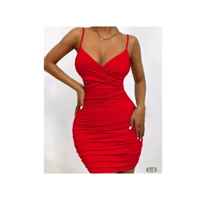 Robe Sexy Femme – Taille unique – Rouge bordeau - Ivoirshop - Site de vente  en ligne en Côte d'ivoire