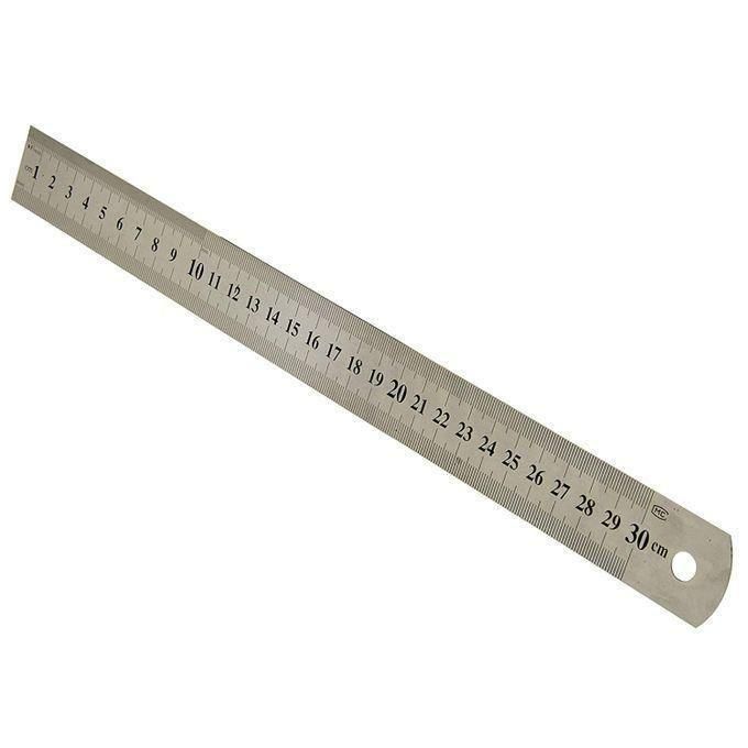 Generic Super règle en acier 30 cm/10 inch graduation mm - Prix pas ...
