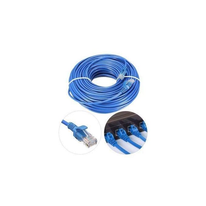 Generic Cable Ethernet Cat6 20m, Cable RJ45 Câble Réseau