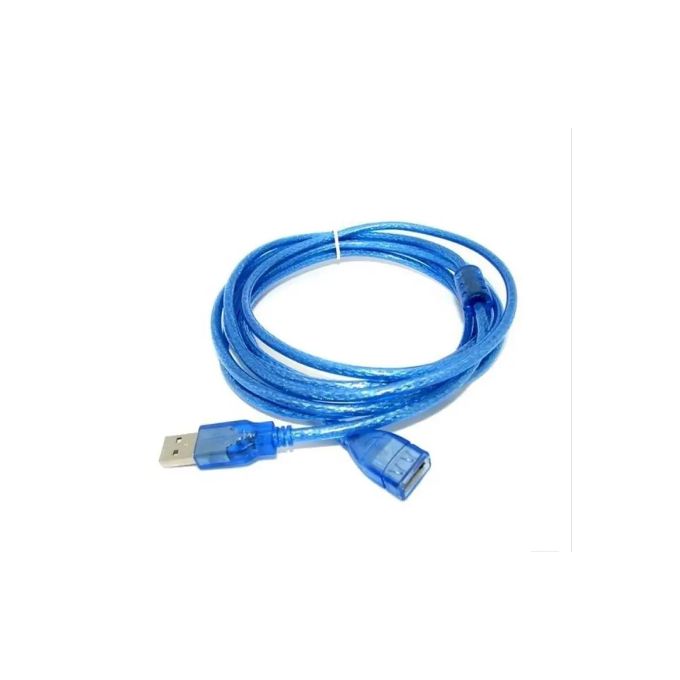 Rallonge USB 2.0 Type A mâle / mâle - 1,5m Bleu à prix discount - commandez  maintenant