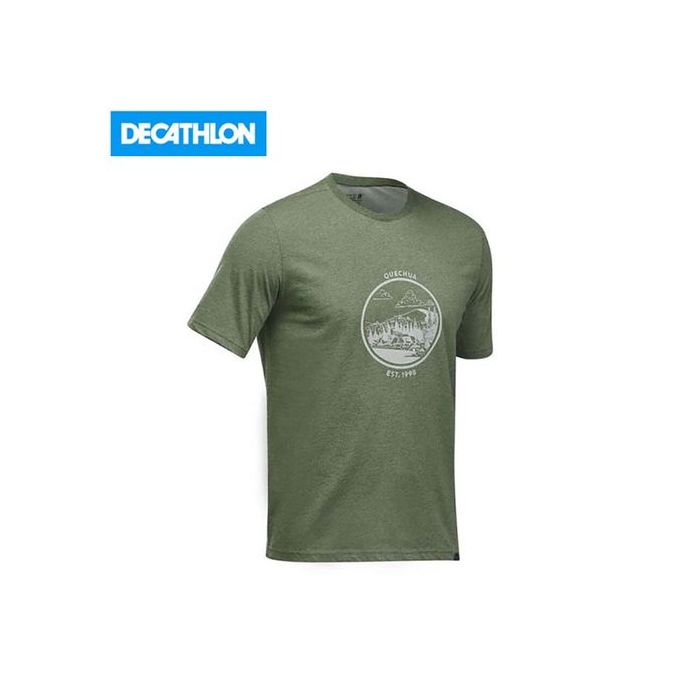 Quechua T SHIRT DE RANDONN E HOMME KAKI Prix pas cher Jumia CI