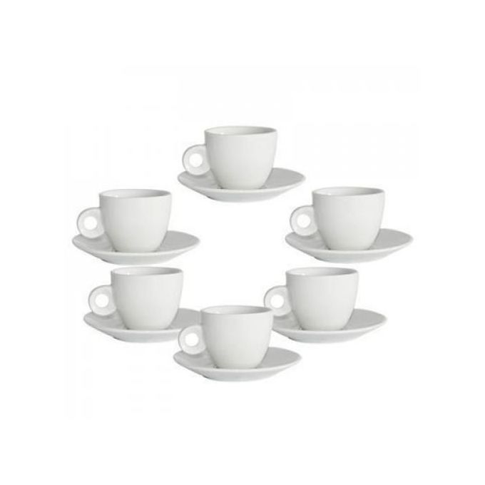 6 tasses et 6 sous-tasses à thé ALUNYA - Service à thé par Folliet