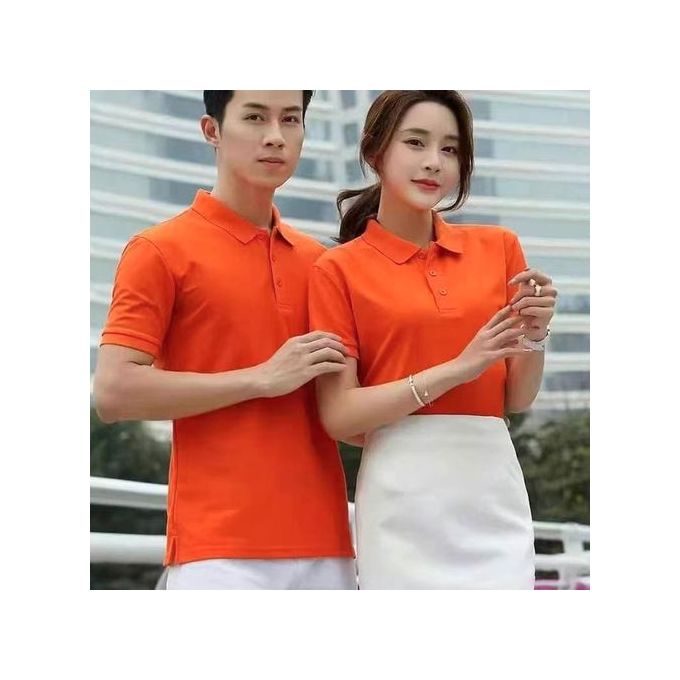 Polo femme orange deals