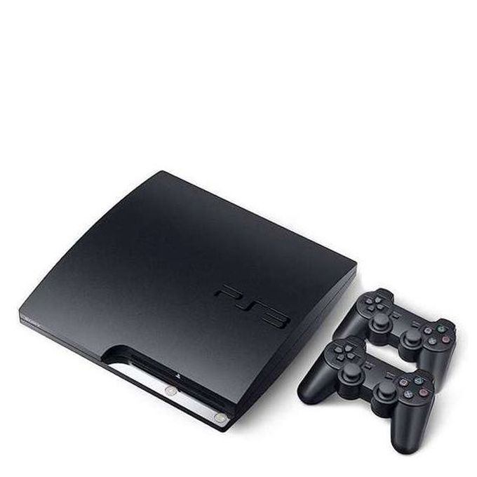 Sony PlayStation PLAYSTATION 3 SLIM. 2MANETTES+ 2CÂBLES + 20 JEUX + 1  MONTRES OFFERTE - Prix pas cher