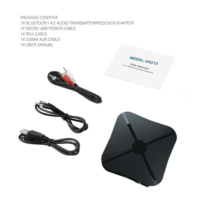 Achetez Fiber Optic Bluetooth 5.0 Récepteur D'émetteur Audio 2-en-1  Adaptateur Bluetooth Sans Fil Connecte Deux Adaptateurs Audio de Chine