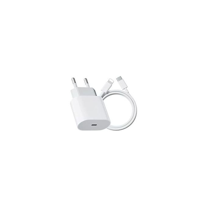 Generic Chargeur IPhone Original Apple Fast+Cable 1M Blanc Charger