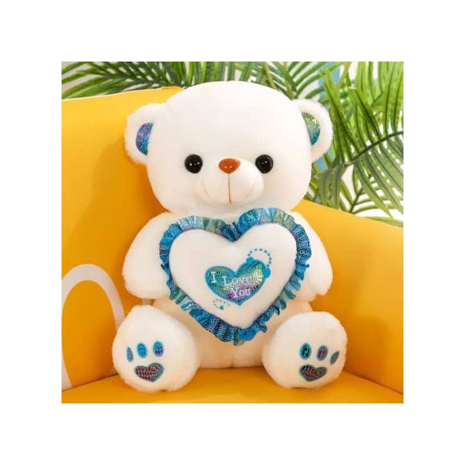 Objet Publicitaire - Peluche Ours love 32 cm pas cher