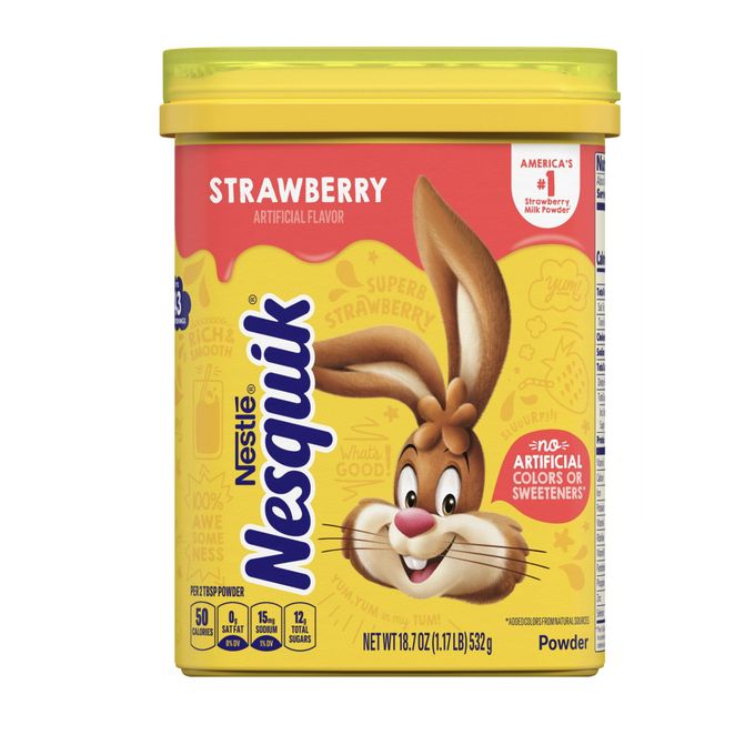 Nesquik Nestle Nesquik Fraise En Poudre 532g - Prix pas cher