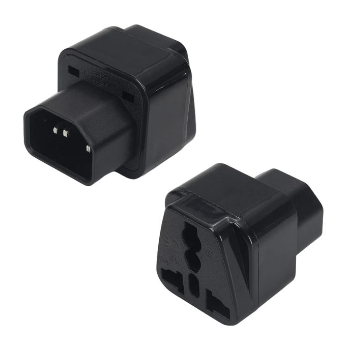 Adaptateur de prise électrique France vers C14 type onduleurs => Livraison  3h gratuite* @ Click & Collect magasin Paris République