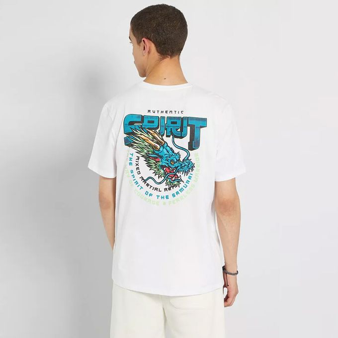T-shirt cabeça de dragão - CINZA - Kiabi - 10.00€