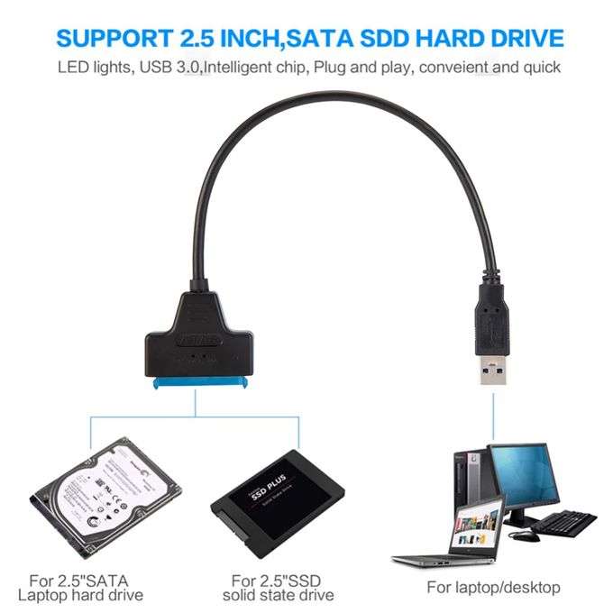 Adaptateur SATA USB 3.0 - CPC informatique