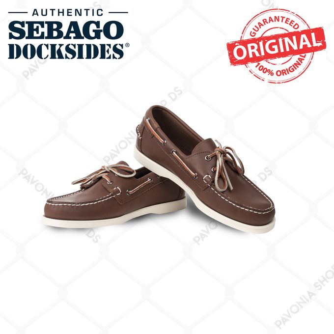sebago docksides marron