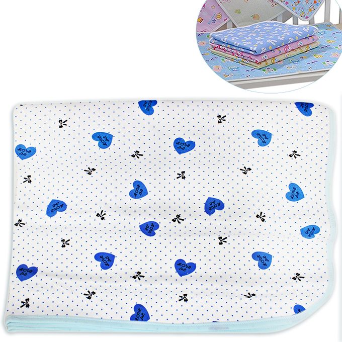 Best Baby Tapis De Change Pour Bebe Avec Dessins 100 X 70 Cm Bleu Blanc Prix Pas Cher Jumia Ci