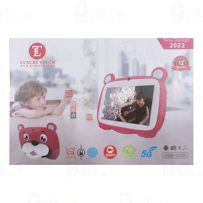 Tablette Educative Kids Tab Luxury Touch E822 Pour Enfant Double Caméra 7  Pouces avec Stylet Pen et Accessoires - 16 Go 2Go Ram SODI00 - Sodishop