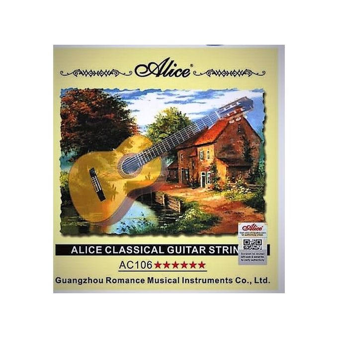 ALICE - Corde 1-st pour guitare classique - Dimouzika Store