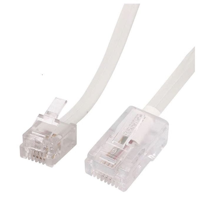 Autre Cable Téléphonique RJ11 à RJ45 Blanc-3M