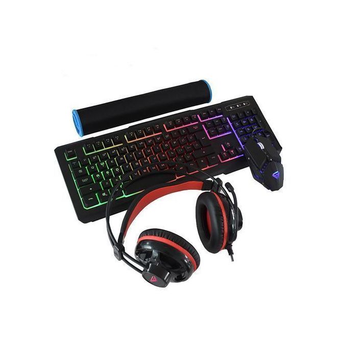 Generic Gaming Kit 4 - Casque / Clavier / Souris - Prix pas cher