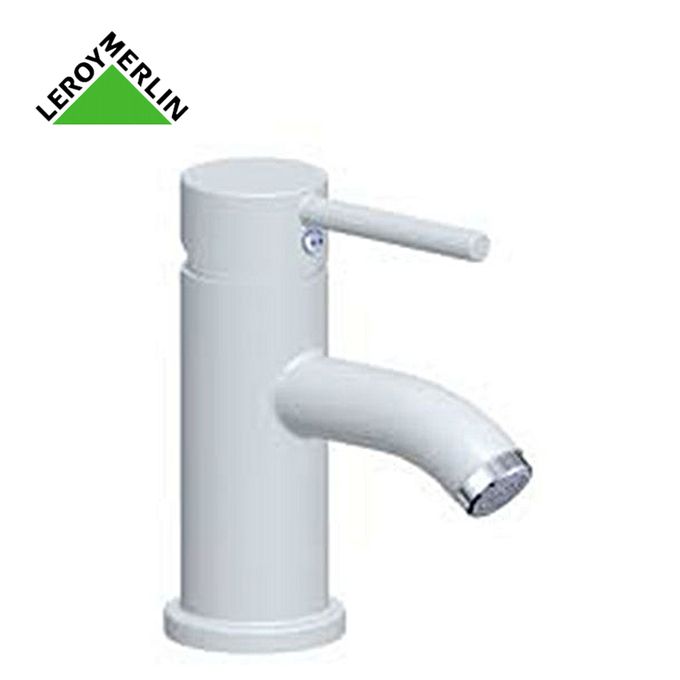 Robinet Mitigeur De Lavabo Mia Blanc Robinet Garanti 2 Ans