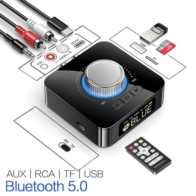 Generic Récepteur Audio Bluetooth USB U-disk Play, Adaptateur Sans Fil,  Musique Stéréo - Prix pas cher