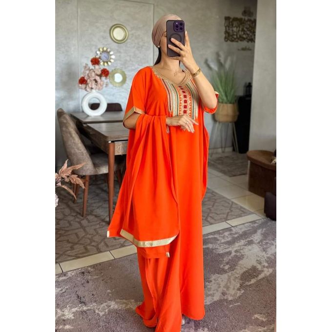 Fashion Boubou Marocain Avec Foulard Prix pas cher Jumia CI