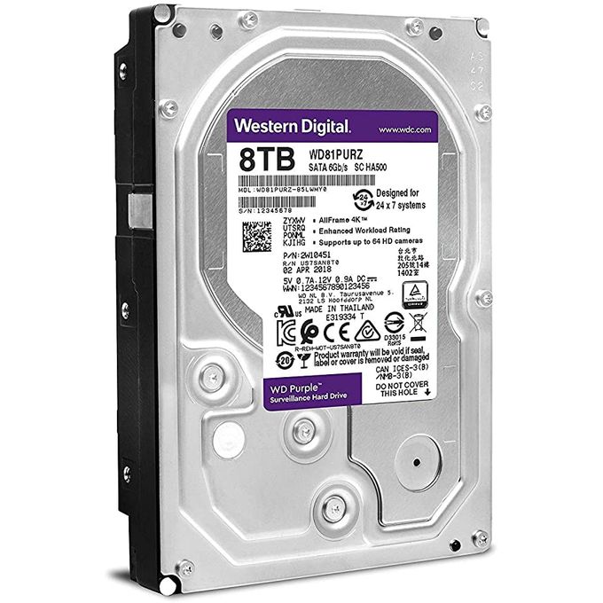 Western Digital Disque Dur Bureau SATA - 8 To - Noir - Prix pas