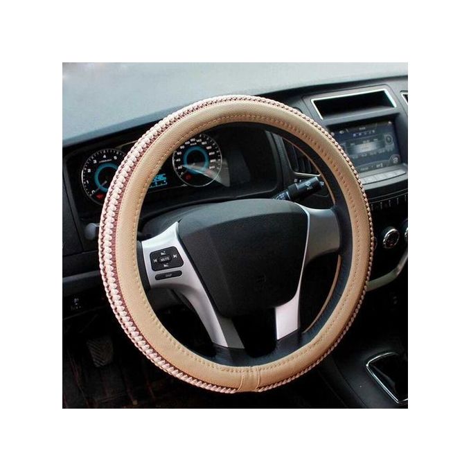 Couvre-volant universel China-Chic Relief pour voiture (une