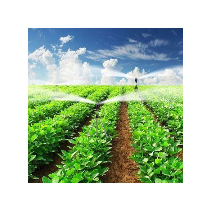 Keten Lot De 2 Arroseurs à Impact Sur Base Trépied, Arroseurs De Pelouse Pour Cour Avec Couverture De Grande Surface à 360 Degrés, Arroseur D'eau Extra Haut Et Robuste Pour Pelouse/cour/jardin