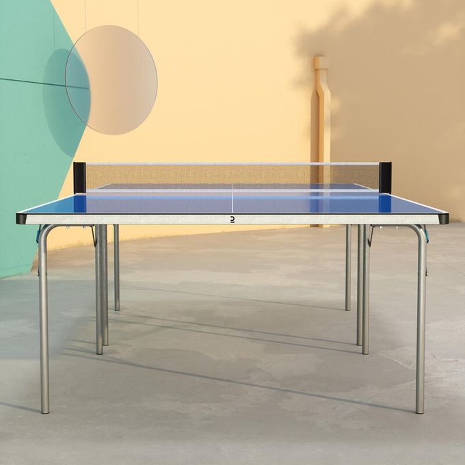 TABLE DE PING PONG EXTÉRIEURE PPT 500 BLEUE - Decathlon Cote d'Ivoire