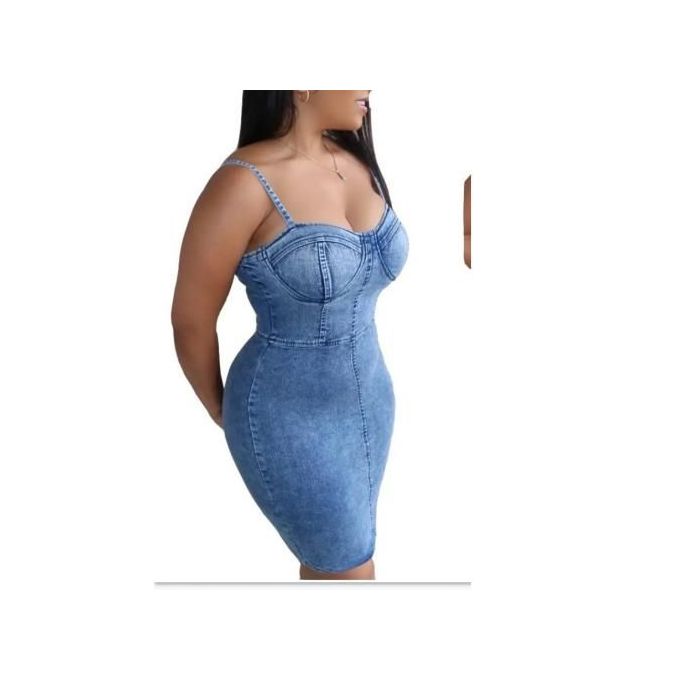 Fashion Robe Jeans Chic Sexy Prix pas cher Jumia CI