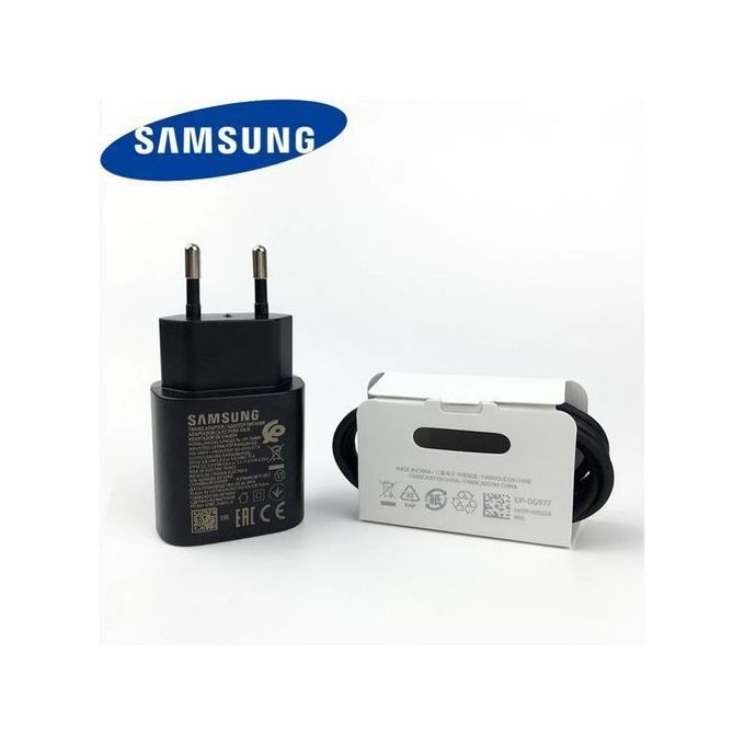 Samsung Chargeur USB-C à charge ultra rapide d'origine PD 25Watt - Alger  Algérie