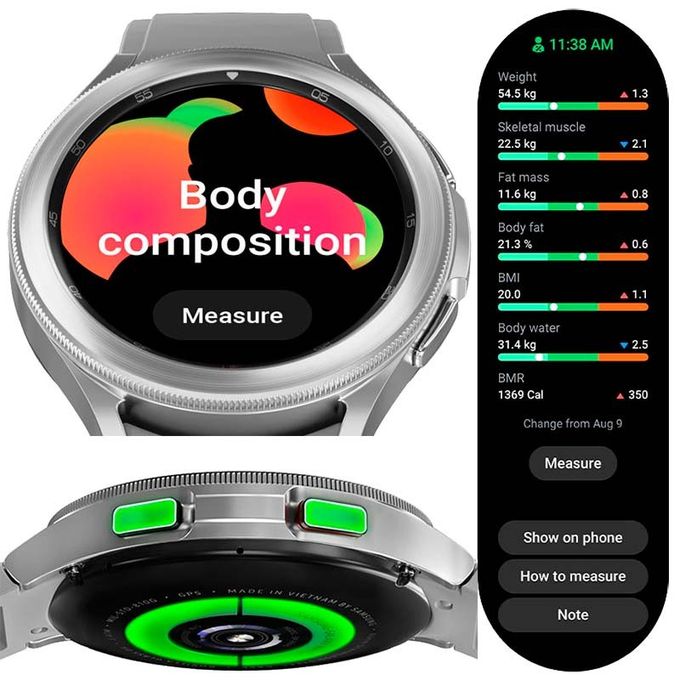 Smartwatch Samsung Galaxy watch 4 - 16Go - (Prix en fcfa