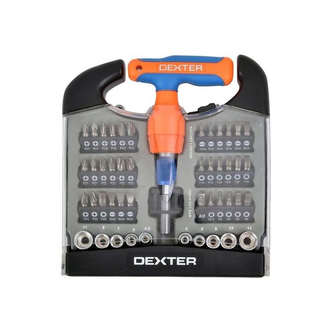 Leroy Merlin Set De Vissage Tournevis A Cliquet 48 Pcs