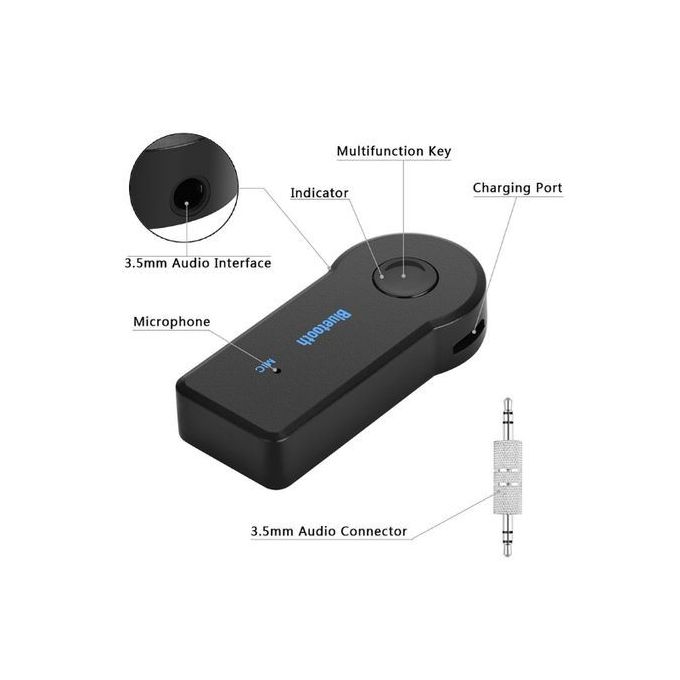 Adaptateur Bluetooth HI-FI - Noir - GOCI Côte d'Ivoire