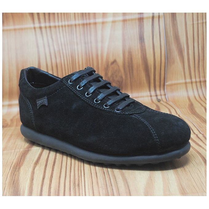 basket noir daim homme