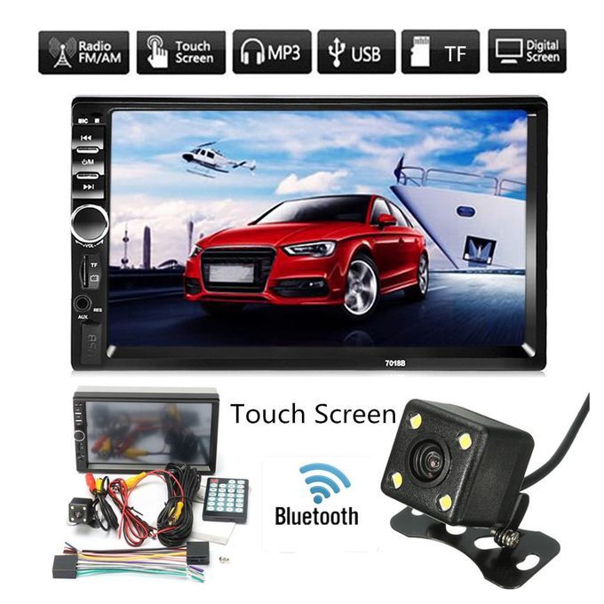 Generic Autoradio Mp5 Bluetooth USB HD 7pouces tactile écran
