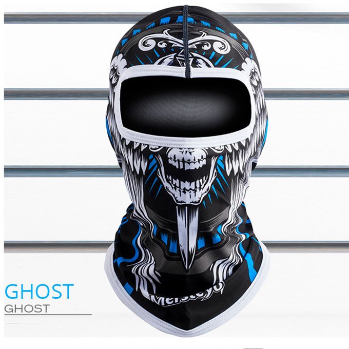 Masque de ski - Masque de moto Ghost - Cagoule coupe-vent