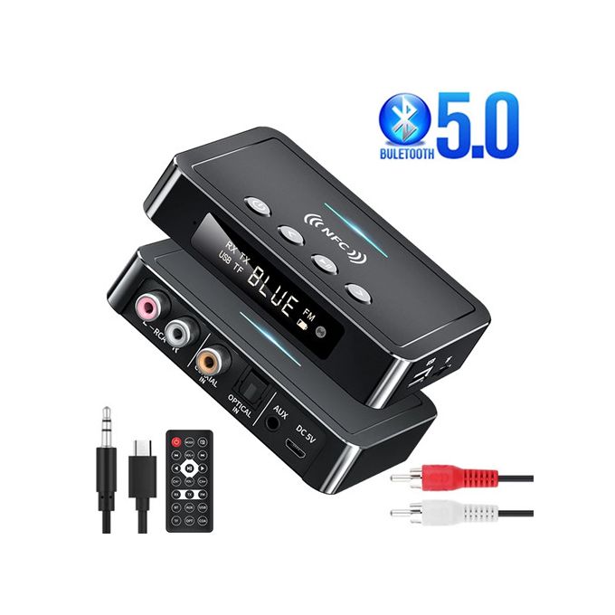 StarTech.com Récepteur Audio Bluetooth 5.0 avec NFC - Adaptateur Audio Sans  Fil, Porté de 20m - Récepteur Bluetooth Jack 3,5mm/RCA ou Numérique