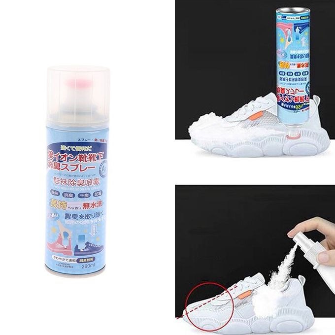 Deodorant Chaussures Anti-odeurs 100 ML Anti Odeur Chaussure Vaporisateur  Désodorisant Naturel Desinfectant Chaussure pour Chaussures Et Éliminateur  D'odeurs pour Les Pieds