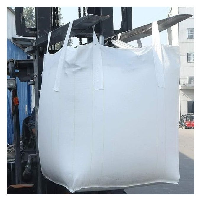 Grand sac à gravats chantier pro Big bag 80x80x85cm 1000Kg avec