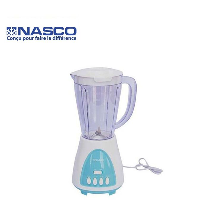 product_image_name-Nasco-Blender bol Incassable - BL1008A-CB - 1.5 Litre - 400 W - Blanc/Vert - 3 mois de garantie-1