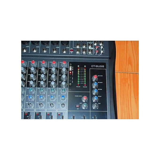 Yamaha Table De Mixage Dj Professionnel Ct 80usb 8 Pistes Prix
