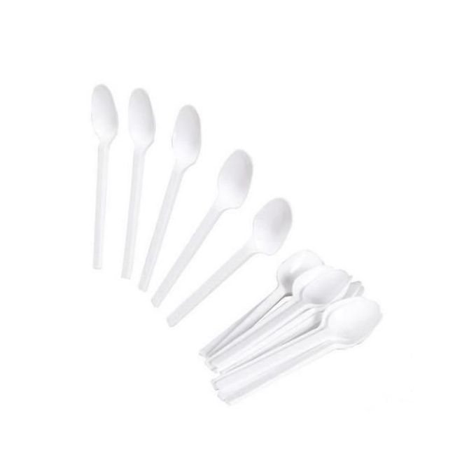 Lot De 100 Cuillères À Dessert En Plastique Transparent, 10 Cm De Long,  Petites Cuillères À Dessert Réutilisables En Plastiqu[H271] - Cdiscount  Maison