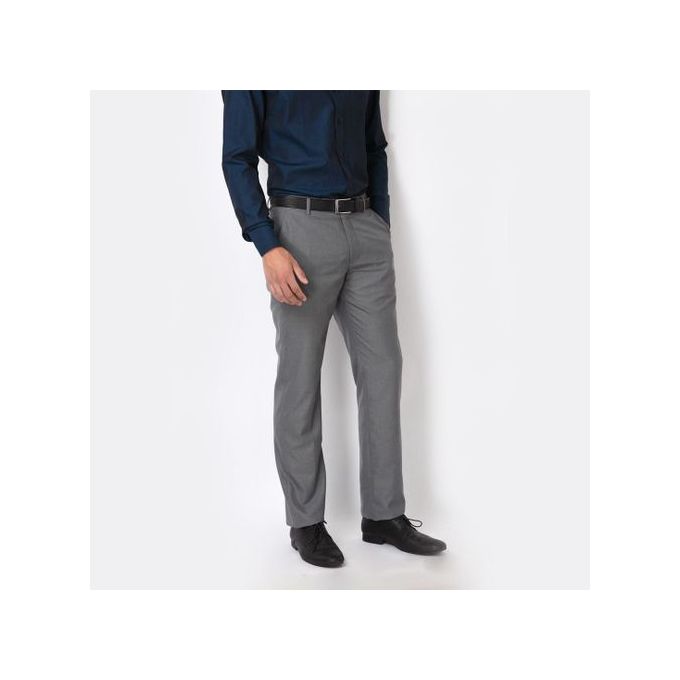 Pantalon Homme habille en baggy Droit 100% coton Pantalon Hommes a la mode  Épaississant Gris - Cdiscount Prêt-à-Porter