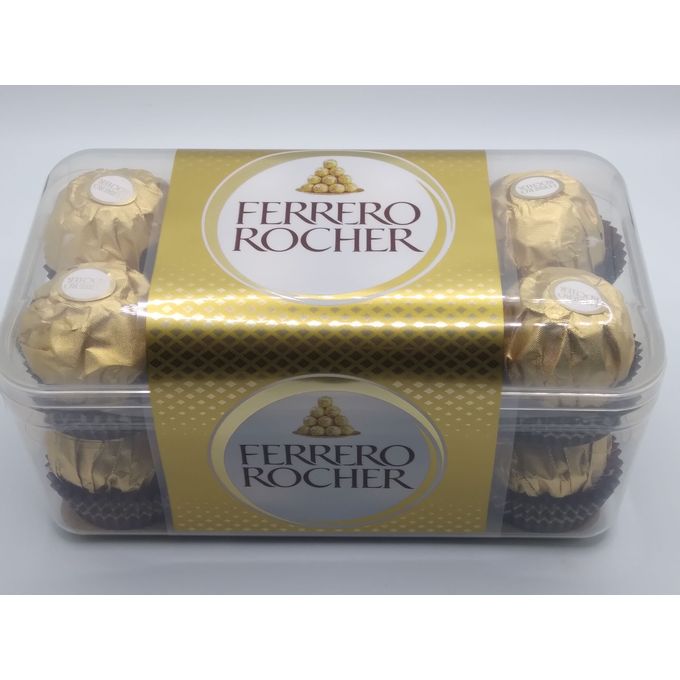 FERRERO ROCHER Grand rocher gaufrettes chocolat lait et noisettes