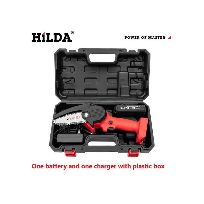 Generic HILDA –Tronçonneuse Professionnelle, Scie à Chaîne électrique Sans  Fil, Mini Outil Rotatif Portable Pour Couper Le Bois - Prix pas cher