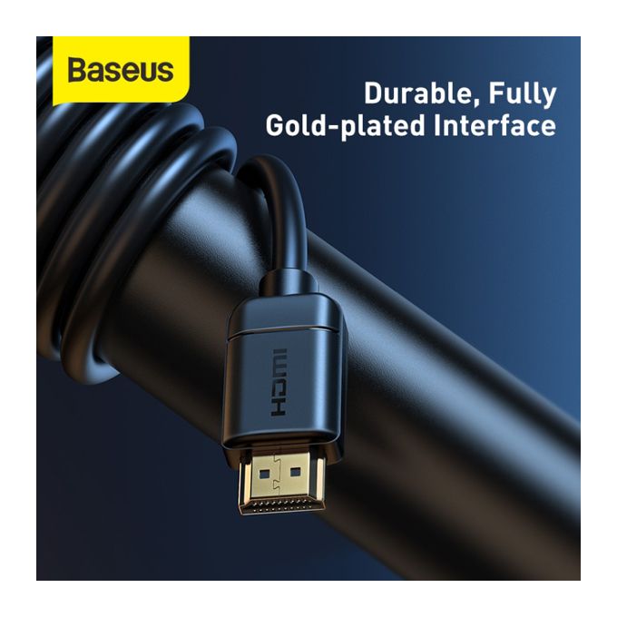 Baseus – Câble HDMI 8K ULTRA HD (3m) - Prix pas cher